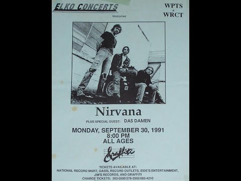 NIRVANA (1991.09.30) Pittsburgh, PA @Graffiti [audio]