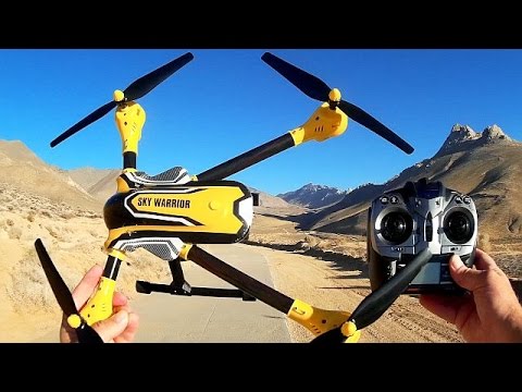 Kaideng K70C Altitude Hold Sky Warrior Drone Flight Test Review
