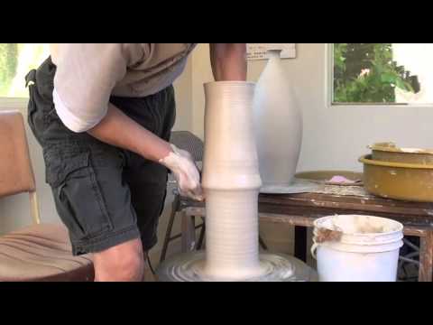 139. Throwing a Tall Plum Bottle / Vase Taller with Hsin-Chuen Lin