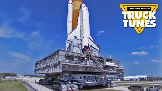Crawler Transporter for Children | Truck Tunes for Kids | Twenty Trucks Channel | Space Shuttle