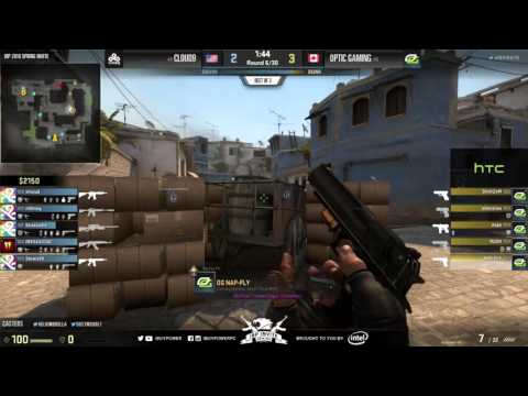 IBP Invite Spring CS:GO 2016 - Cloud 9 vs Optic - Map 2
