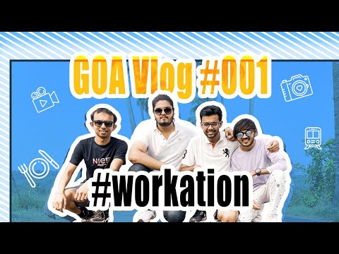 GOA Vlog 001 Workation video thumbnail