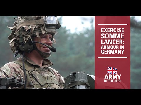 Exercise Somme Lancer | Armour in Germany | British Army
