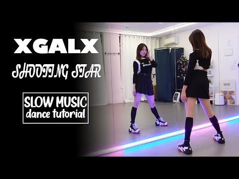 XG - SHOOTING STAR Dance Tutorial | SLOW MUSIC + Mirrored