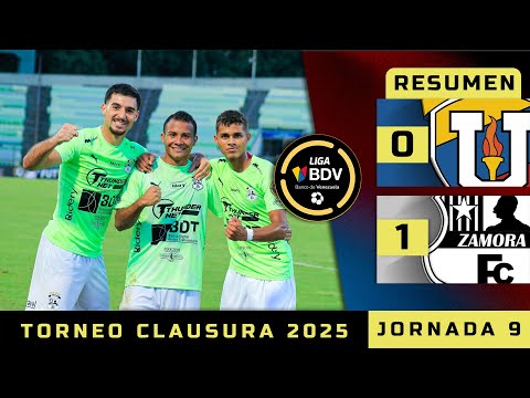 Zamora dio un golpe sobre la mesa | RESUMEN | LigaBancoDeVenezuela | UCV - Zamora