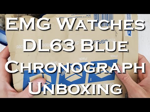 EMG DL63 Watch Unboxing