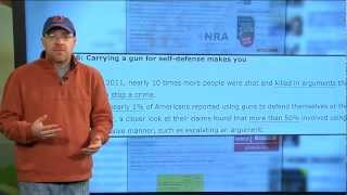NRA News Report: Media Misinformation | Mother Jones "Gun Myth #6" - February 19, 2013