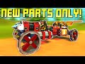 Racing With New Survival Mode Parts Only!  - Scrap Mechanic Multiplayer Monday