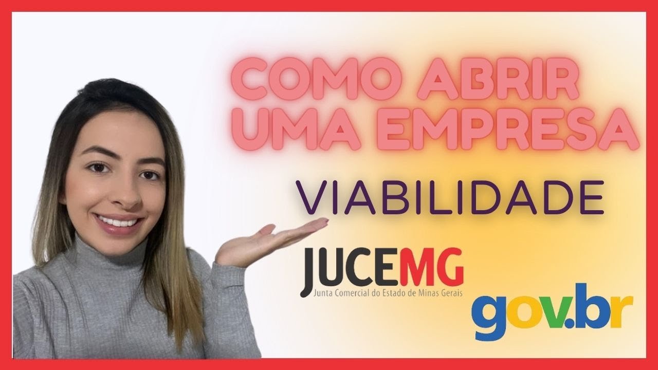 ABRIR EMPRESA - Passo 1 viabilidade (JUCEMG)