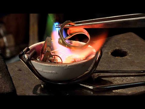 Some People Are Melting Their Gold Jewelry for Cash