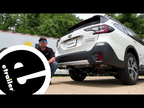 etrailer | DIY Install: EcoHitch Hidden Trailer Hitch Receiver on your 2022 Subaru Outback Wagon