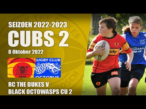 RC The Dukes Cubs 2 V BlackOctoWasps CU 2 - 8 Okt 2022 | Rugby U14
