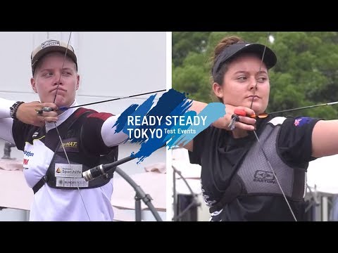 Michelle Kroppen v Olivia Sloan – recurve women 1st round | Tokyo 2020 Olympic Test