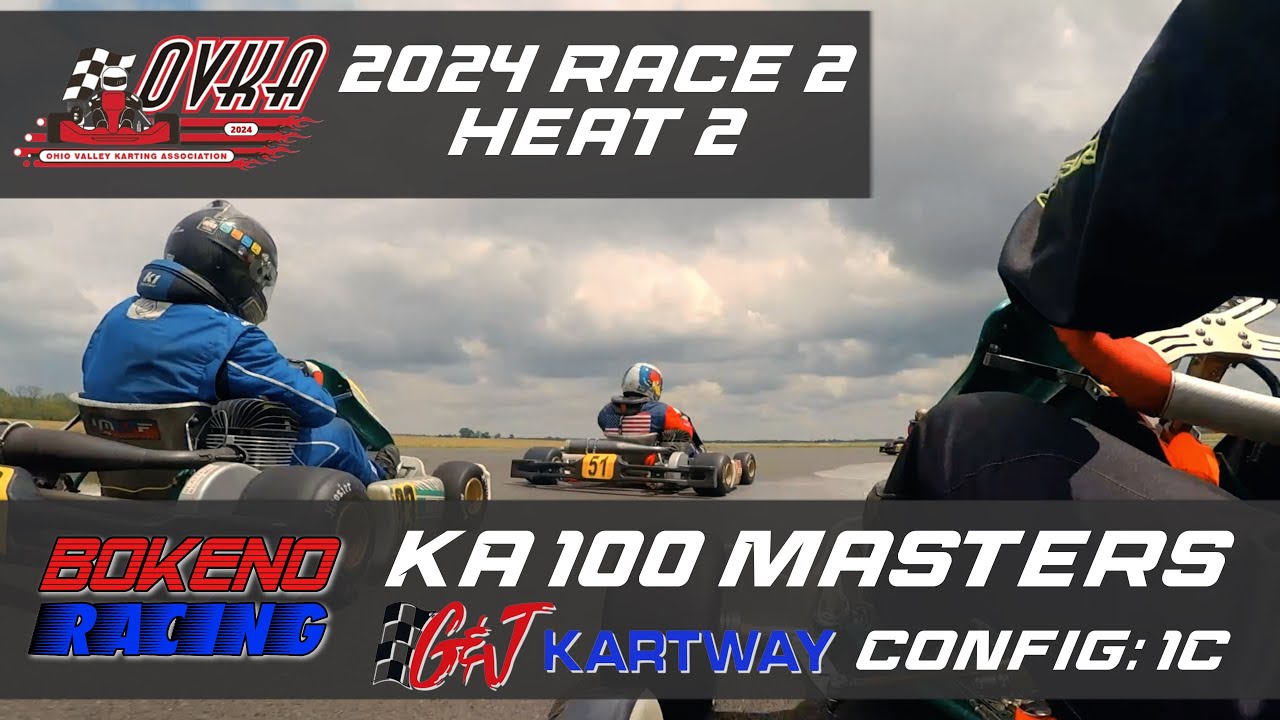 OVKA 2024 Race 2 | Heat 2 | G&J Kartway (1C) | KA100 Masters | Bokeno Racing | Ethan Onboard