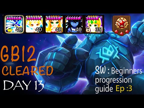GB12 cleared in 13 days with F2P team (99% success rate).  Summoners war