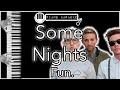 Some Nights - Fun. - Piano Karaoke Instrumental