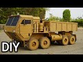 How To Make Military Tipper Truck From Cardboard Hemtt Rc M 983 Truck Homemade DIY Channel
