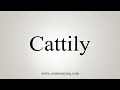 How To Say Cattily
