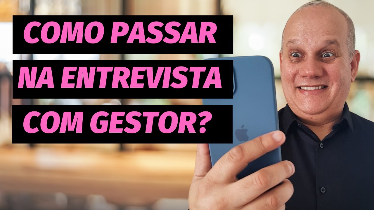 Entrevista com GESTOR - As PRINCIPAIS PERGUNTAS com DICAS de RESPOSTAS