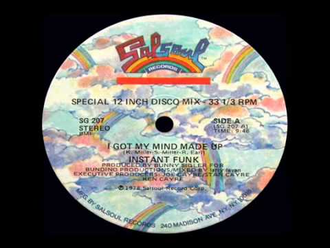 Instant Funk - Got My Mind Made Up 1978 disco version