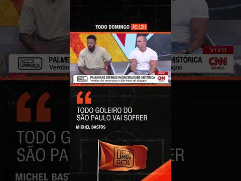 Todo goleiro do São Paulo vai sofrer, diz Michel Bastos | CNN ESPORTES