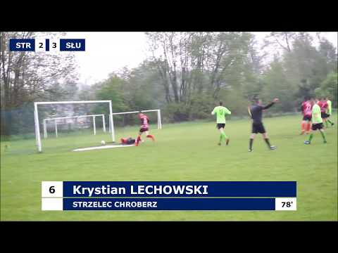 Skrót meczu Klasy B: Strzelec Chroberz - Start Słupia Jędrz., 12.05.2019r. [HD]