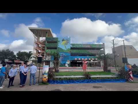 Se develó en McAllen el mural más grande del sur de Texas: “Soaring Through McAllen”