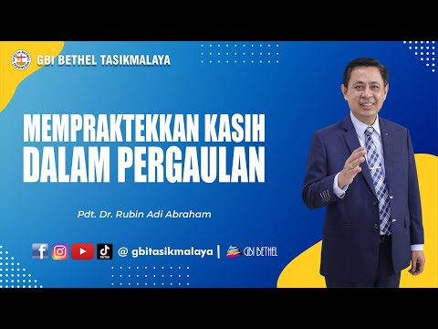 Rev. Dr. Rubin Adi Abraham - PRACTICING LOVE IN ASSOCIATION