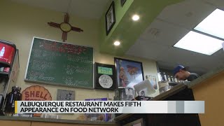 Albuquerque restaurant makes fifth appearance on Food Network