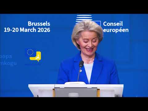 Video Thumbnail: “Move FAST!” – Von der Leyen Pushes EU Banking Reform & New Economic Roadmap!