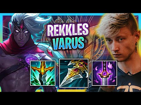 REKKLES IS A GOD WITH VARUS! | FNC Rekkles Plays Varus ADC vs Xayah!  Season 2023 2