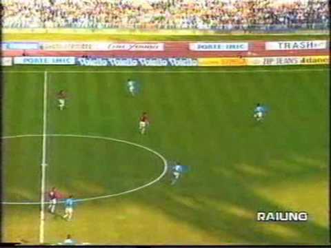 Napoli 1-5 Milan - Campionato 1992/93