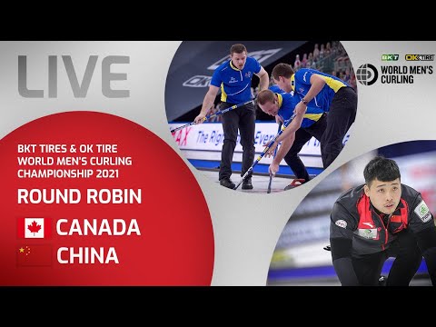 Canada v China - Round Robin - World Men's Curling Championship 2021