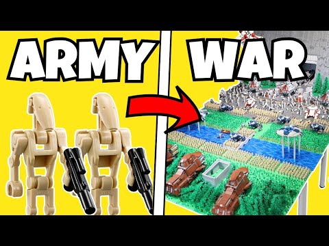 I Built the Biggest WAR in LEGO...
