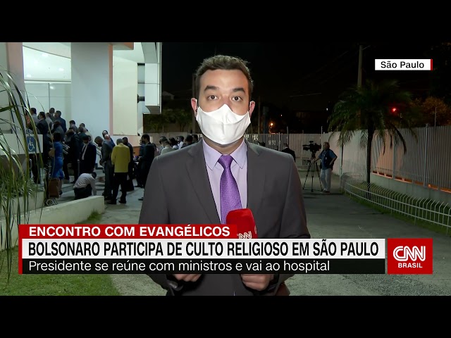 Ao vivo: Bolsonaro participa de encontro com evangélicos 