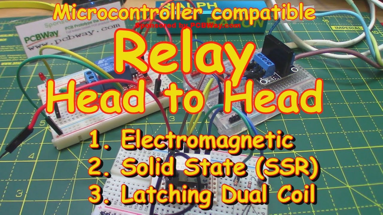 #127 Relay Comparison - Electromechanical, SSR, Latching