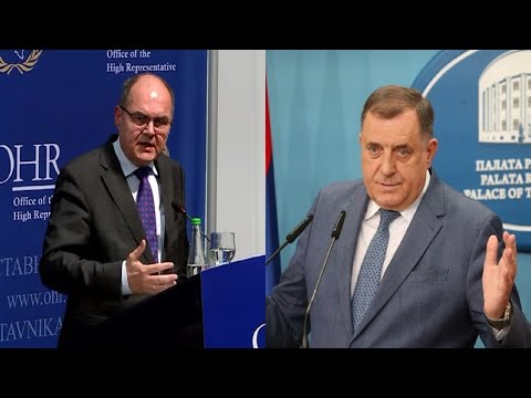 Schmidt poručio Dodiku da se ne igra secesijom: Bit će posljedica! Neću mu otkrivati korake!