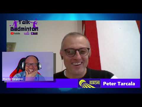 Meeting Peter Tarcala Badminton Europe President from his home in Slovakia