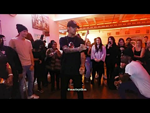 Cypher with Larry Bourgeois to Hann LightFeet Jungle - Les Twins Montreal Workshop 2019