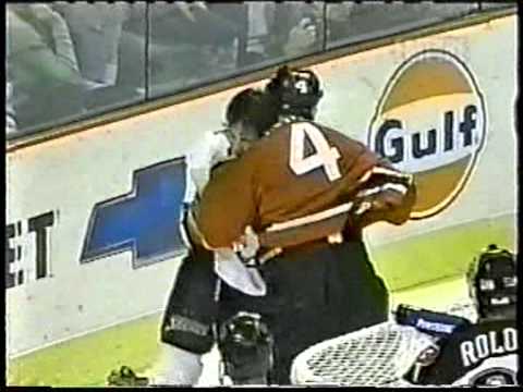 Scott Gomez vs Brian Holzinger & Scott Stevens vs Jay McKee