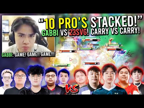 "10 PRO's STACKED! ALLSTAR SA SEA PUBS!"🔥 - GABBI vs 23SAVAGE CARRY BATTLE!🔥