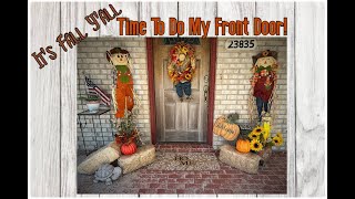 Fall Decor For My Front Door 2023