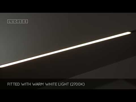 Lucide 45455/36/30 - LED Dimmable chandelier on a string RAYA LED/36W/230V 119 cm black