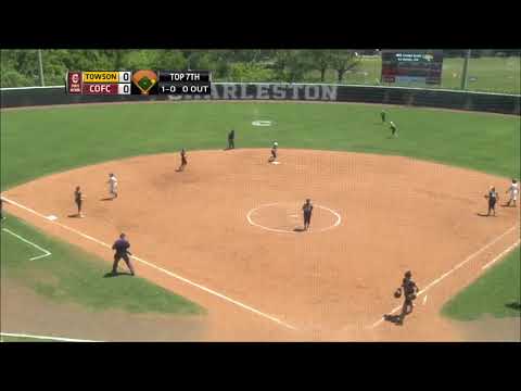 CofC Softball vs Towson Game 3 -  Highlights