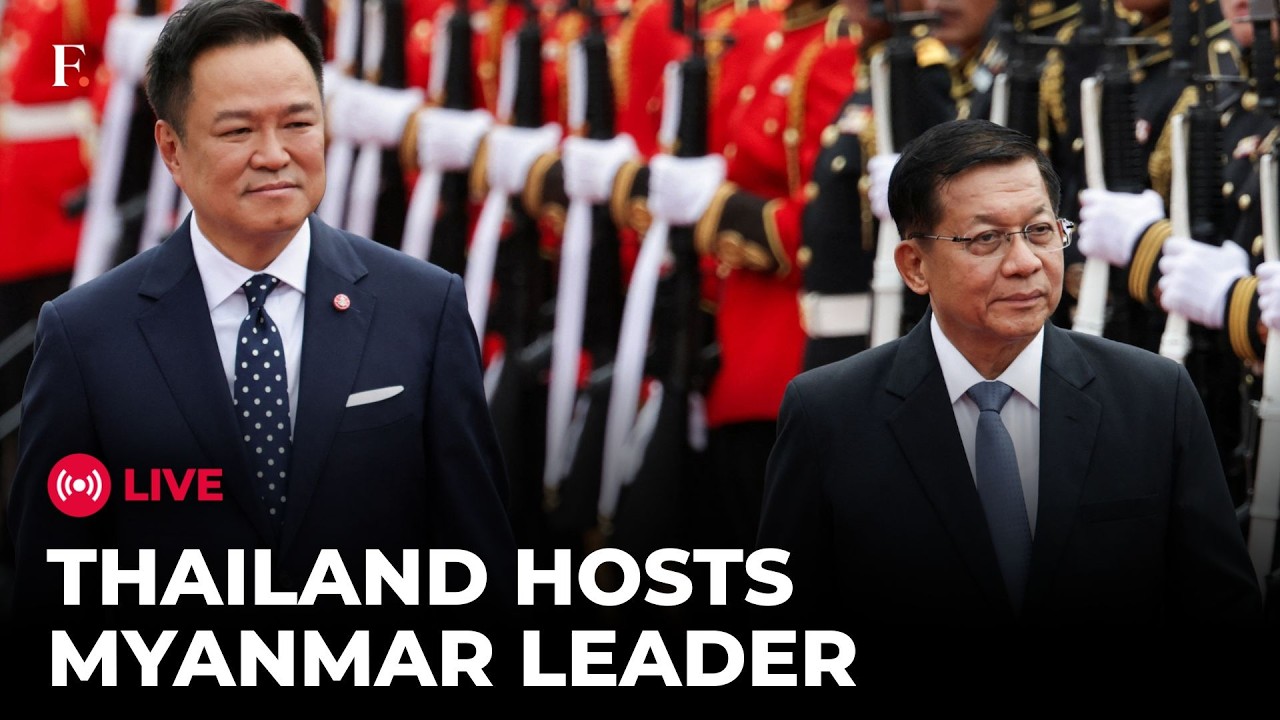 LIVE: Myanmar's Min Aung Hlaing Gets Red Carpet Welcome In Thailand Despite Global Criticism