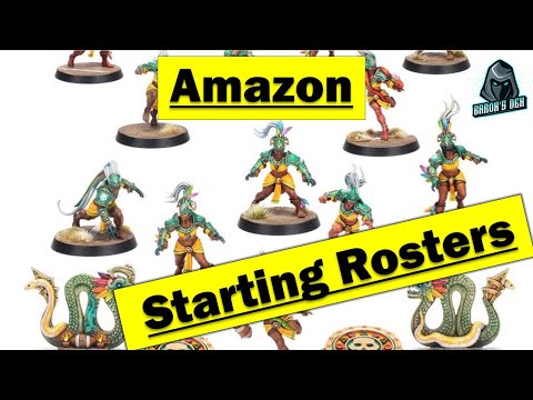 Amazon Rosters - Blood Bowl Season 3