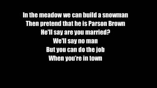 Lady Gaga ft. Tony Bennett Winter Wonderland Lyrics