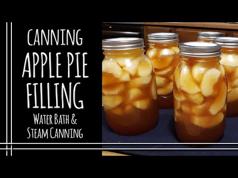 Canning Apple Pie Filling