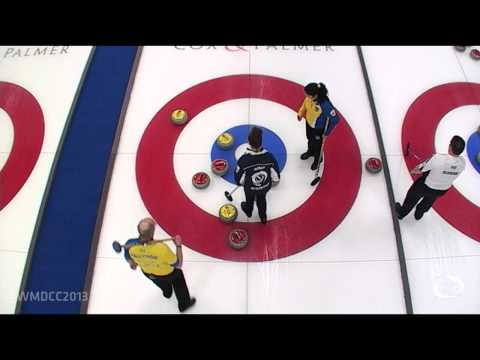 CURLING: WMDCC 2013 1/4 Final SCO vs SWE - HIGHLIGHTS