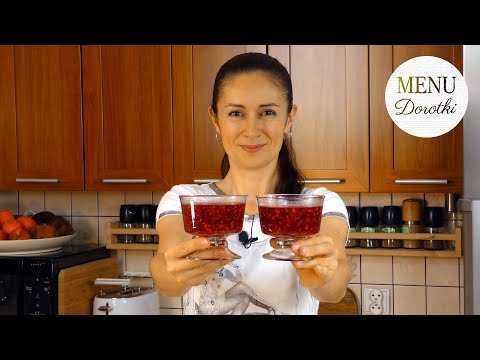 Homemade fruit jelly. A quick and easy recipe for a delicious, healthy fruit dessert. Dorotka's M...